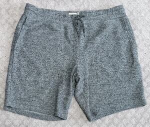 Faherty Knit Terry Shorts Men XL Freeport Sweatshort Marled Drawstring Texture